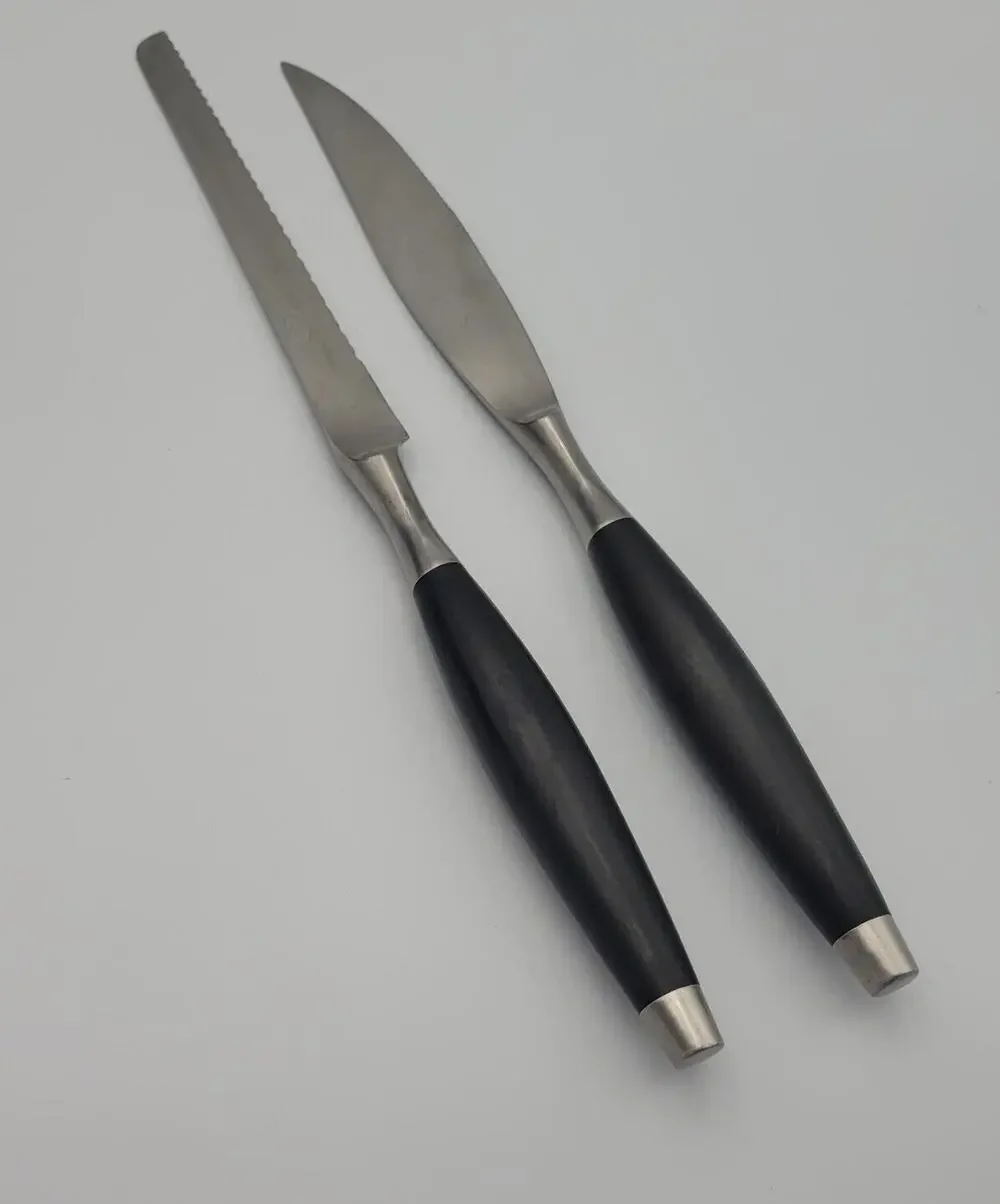 Top Flite SR Carving KNIFE Set Mid Century Modern Japan Stainless Steel Vtg 1955